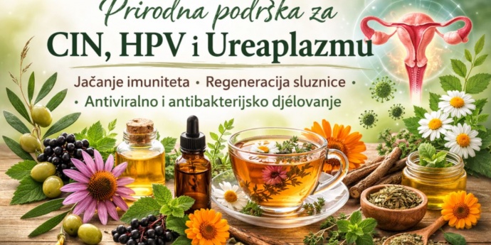 CIN, HPV i Ureaplazma – prirodna podrška zdravlju ženskog genitalnog trakta