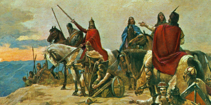 Povratak HRVATA u 7 st. / Bitka sa AVARIMA