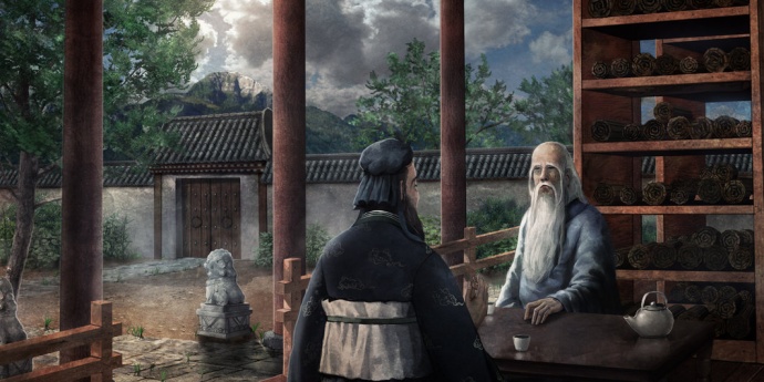 Susret Lao Cea i Konfučija