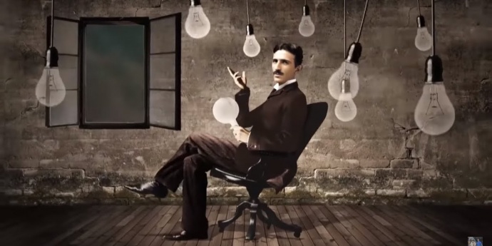 Smrt ne postoji, Nikola Tesla