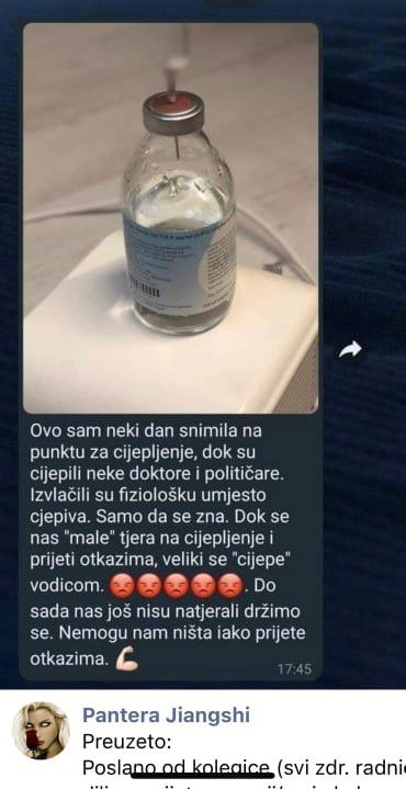 Covid cijepljenje političara