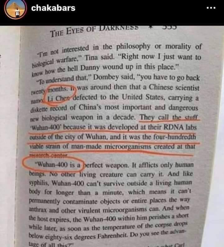 Roman , Knjiga , Covid, Unaprijed se znalo