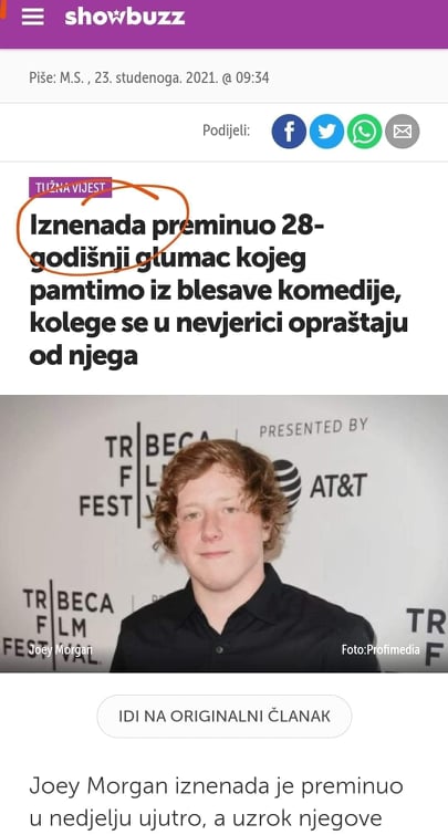 Iznenadne smrti nakon cijepljenja 2021 