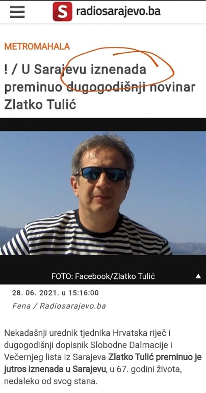 Iznenadne smrti nakon cijepljenja 2021 