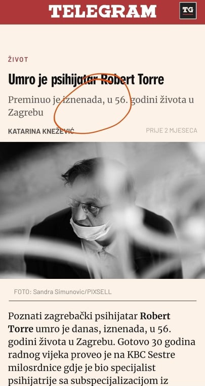 Tragična i iznenadna smrt nakon cijepljenja