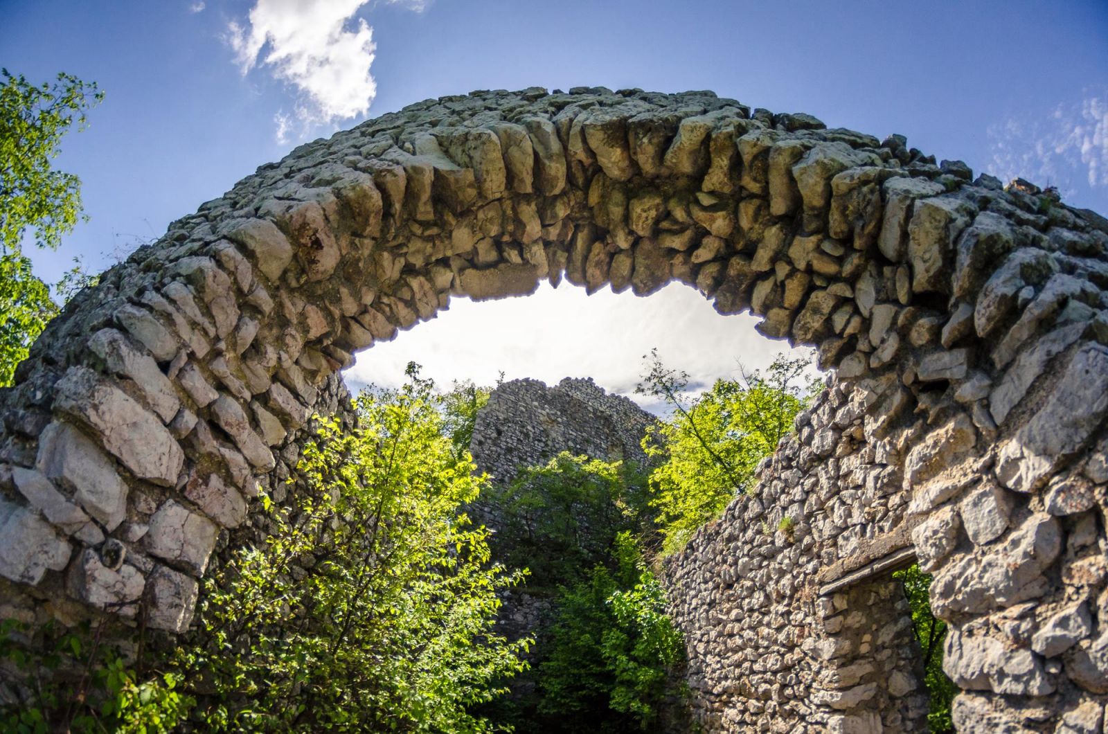 Okić, Okić Grad, Unutrašnjost