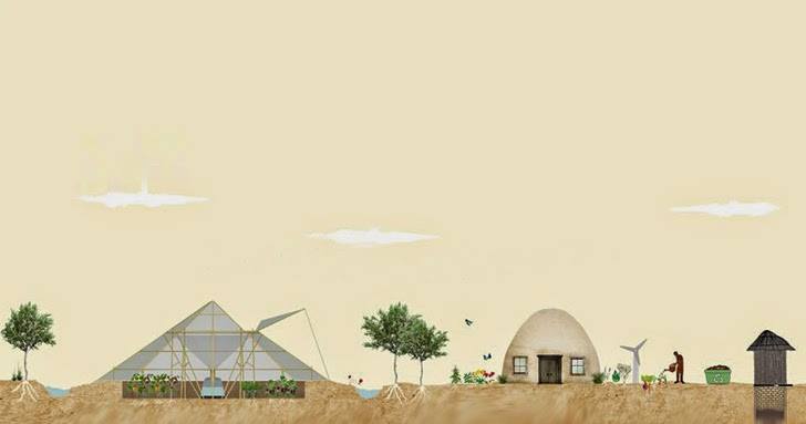 Staklenik koji proizvodi vodu i hranu